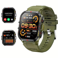 Tactical Outdoor Sports Smartwatch 4 Military Smart Watch IP68 Waterproof