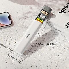 7-Day Pill Box Reminder Divider Portable Mini Case