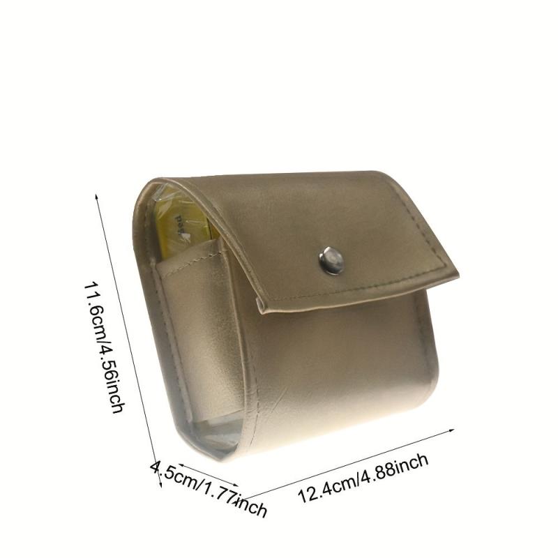 Weekly Pill Organizer in Leather Case