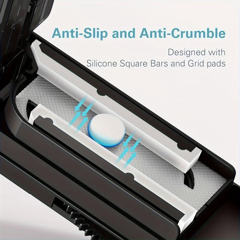 Adjustable Pill Cutter Stainless Steel Blade Protection Cover