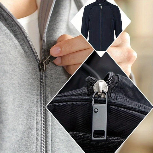 5 Zipper Pulls for Jeans & Backpacks, Removable Accessories, Sewing Tools