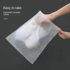 10pcs Nonwoven Dustproof Drawstring Shoe Bags