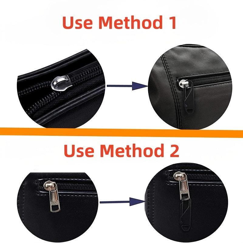 10pcs Zipper Puller Replacement Parts for Luggage School Bag Repair Kit