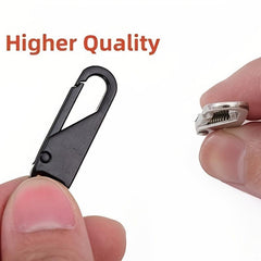 10pcs Zipper Puller Replacement Parts for Luggage School Bag Repair Kit