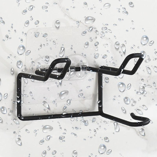 Hair Dryer Holder Rack Wall Mounted Bathroom Organizer