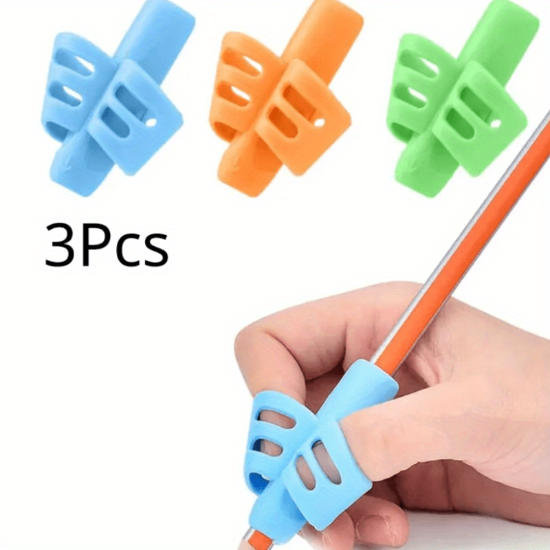 6pcs Pencil Grips Handwriting Training Writing Aids for Kids