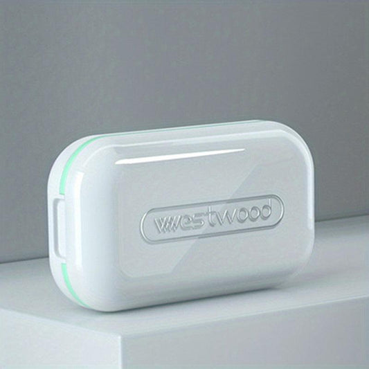 Pill Cutter and Separator Stainless Steel Blades Portable Size