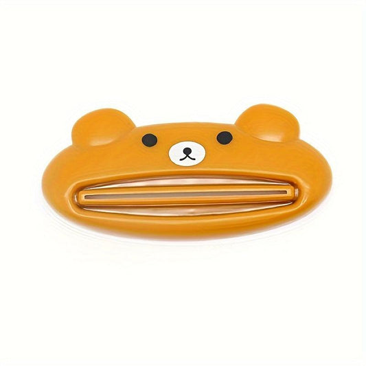 5pcs Cartoon Animal Toothpaste Squeezer Multifunctional Labor-saving Clip