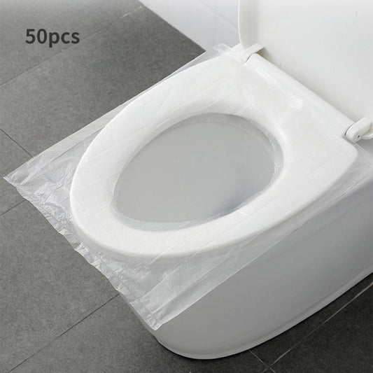 10 20 50 Packs Portable Toilet Cover Waterproof Travel Toilet Mat