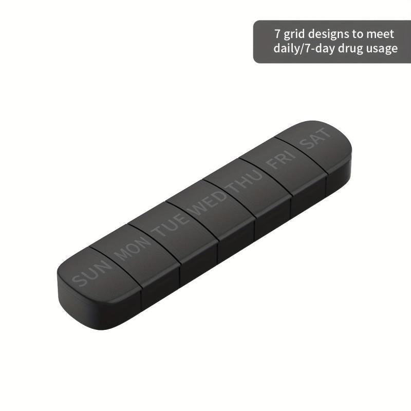 7 Grids Weekly Pill Storage Box for Medicine Packing Container