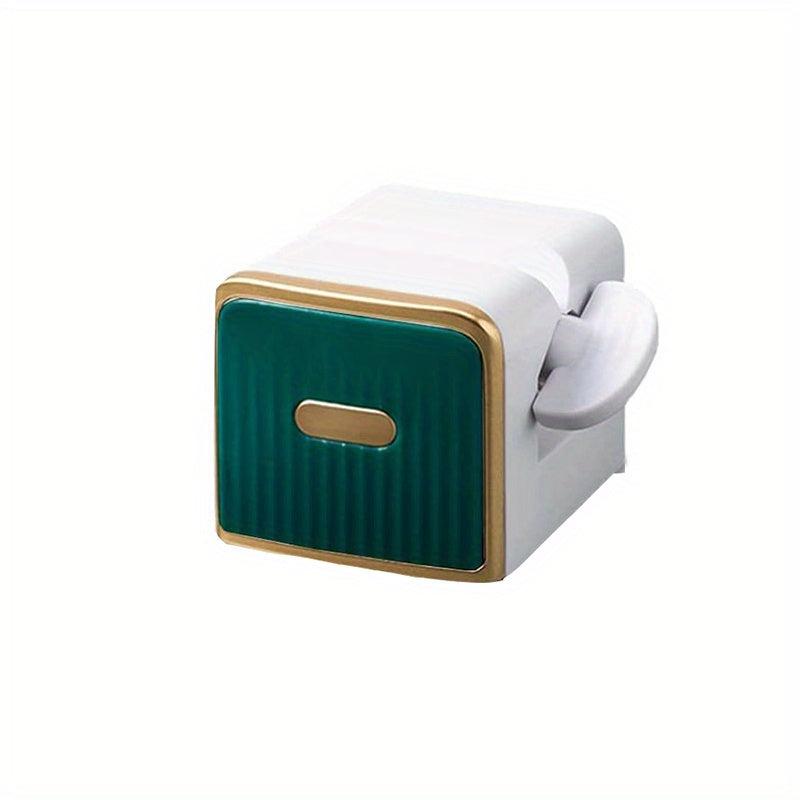 Wall Mounted Toothpaste Squeezer Facial Cleanser Rolling Holder