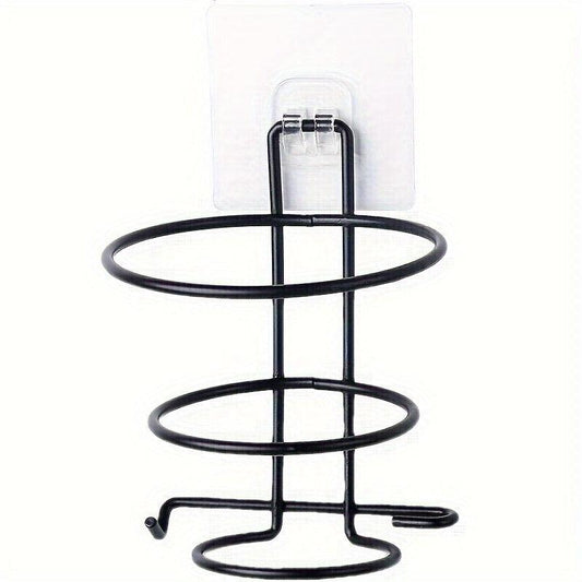 Bathroom Hair Dryer Bracket Wall Hanging Storage Rack