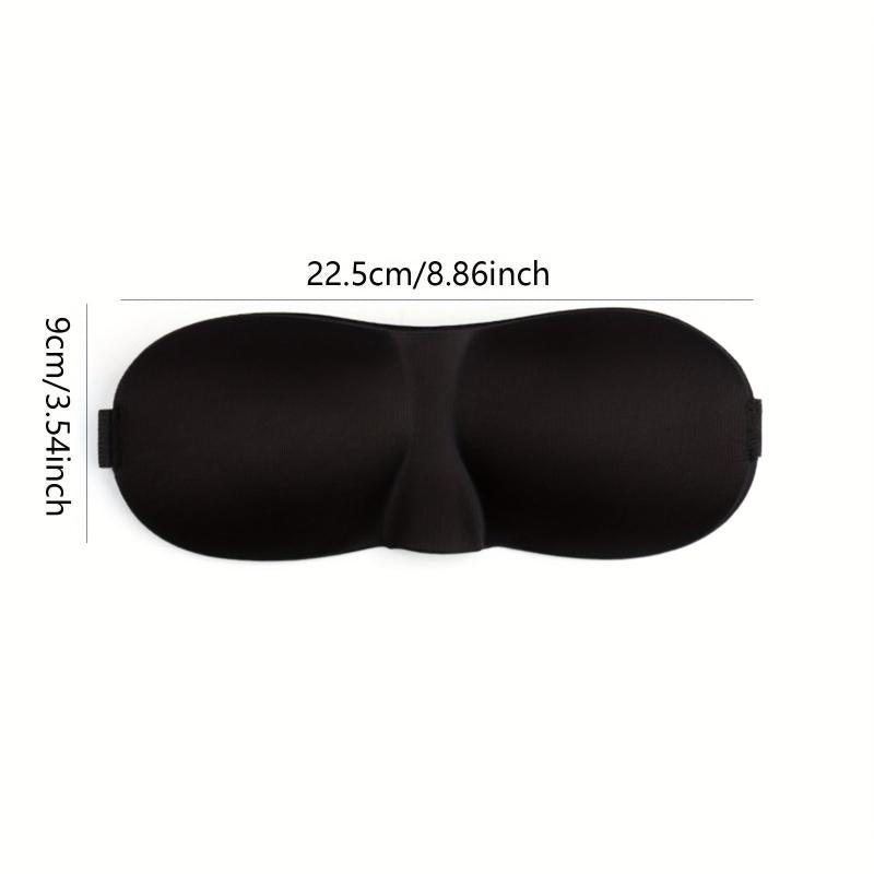 Sleep Mask Back & Side Sleeper 100% Block Out Light Eye Mask 3D Blindfold