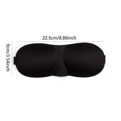 Sleep Mask Back & Side Sleeper 100% Block Out Light Eye Mask 3D Blindfold
