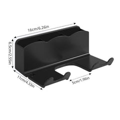 Hair Dryer Holder Bathroom Storage Rack Wall Mounted Hair Dryer Holder