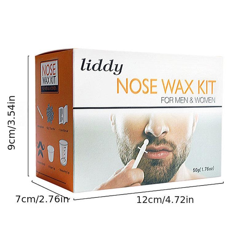 Nose Wax Hair Removal Kit - For Men and Women