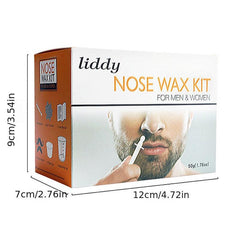 Nose Wax Hair Removal Kit - For Men and Women