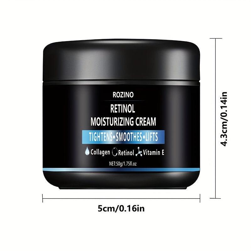 Men Retinol Moisturizing Cream - Smooth Skin, Improve Elasticity, Resist Aging