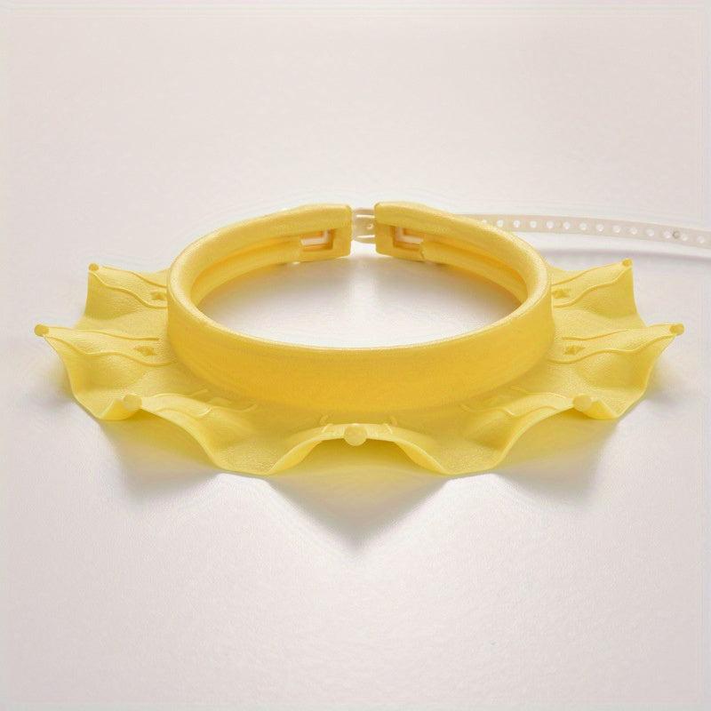 Floral Shower Cap Eye Ear Protection Bath Hat
