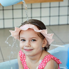 Floral Shower Cap Eye Ear Protection Bath Hat