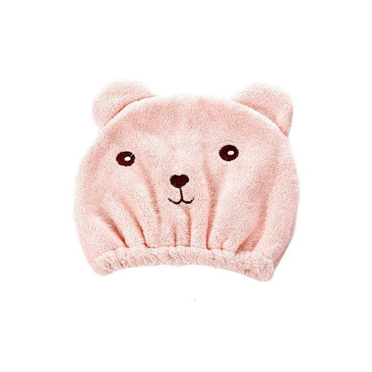 Cartoon Hair Towel Wrap For Women Microfiber Hair Turban Quick Drying