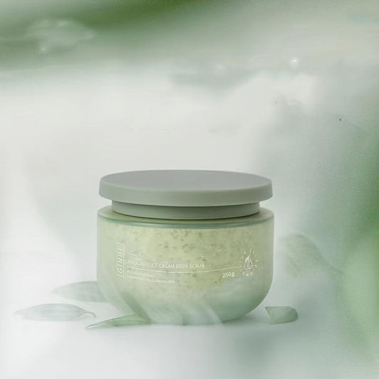 Avocado Ice Cream Body Scrub for Silky Smooth Skin