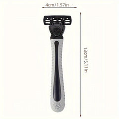 Vintage Stainless Steel Manual Shaver Classic Safety Razor
