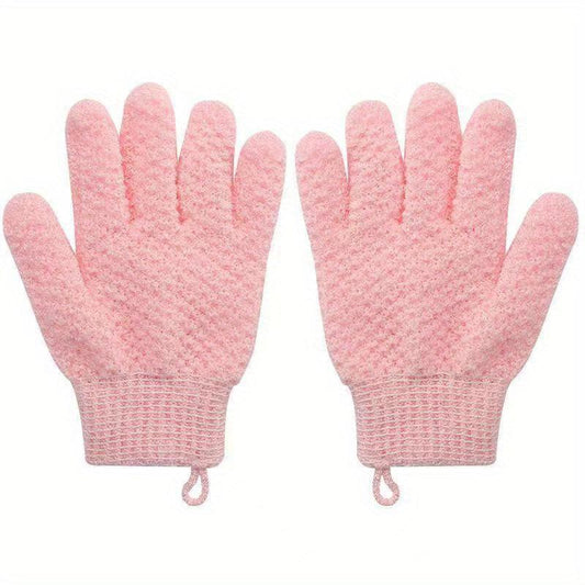 Double-Sided Decontamination Bath Gloves - Adult Thickened Scrub Towel