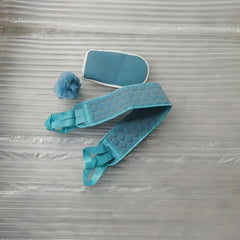 3pcs Bath Exfoliating Set Loofah Sponge Bath Glove Washcloth Back Scrubber