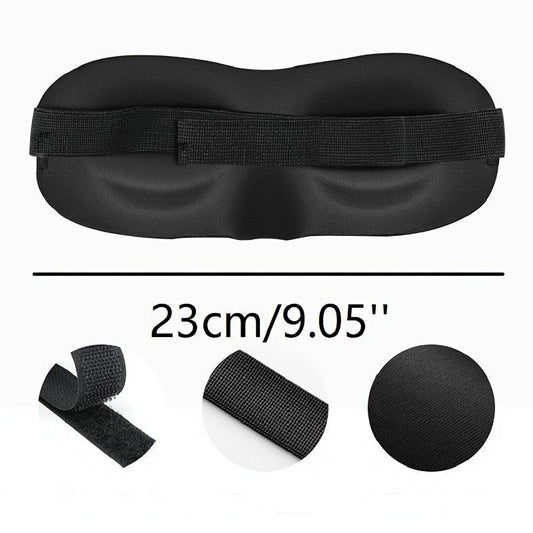 3D Blackout Eye Sleeping Mask Soft Night Blindfold for Women Men