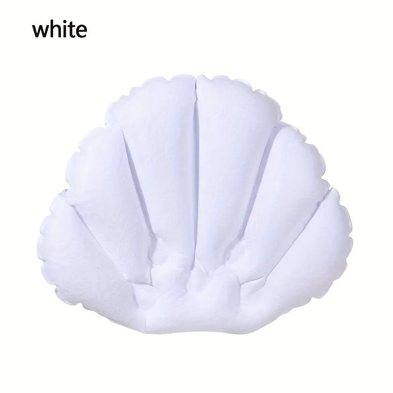 Soft Inflatable Bath Pillow Neck Support 3Colors