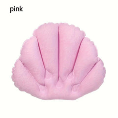 Soft Inflatable Bath Pillow Neck Support 3Colors