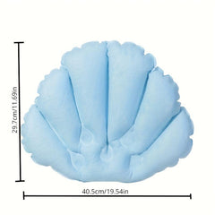 Soft Inflatable Bath Pillow Neck Support 3Colors