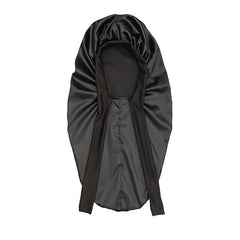 Long Satin Bonnet Silk Hair Bonnet For Sleeping With Tie Band