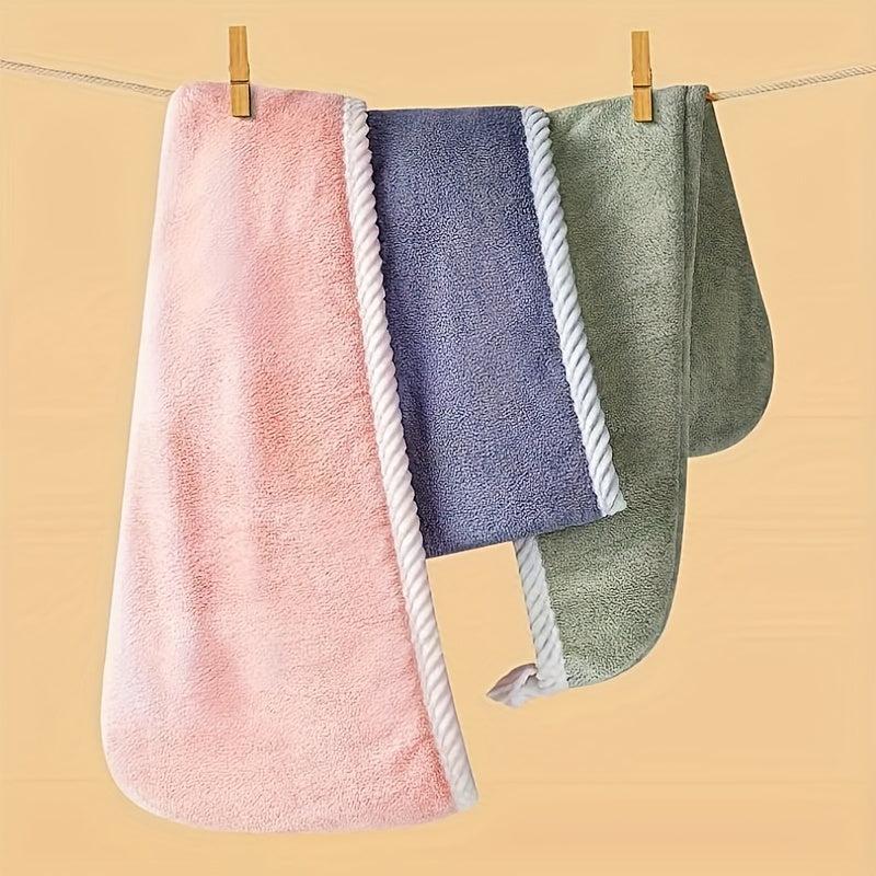 Quick Drying Hair Towel Wrap For Women Microfiber Absorbent Hair Turban