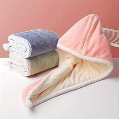 Quick Drying Hair Towel Wrap For Women Microfiber Absorbent Hair Turban