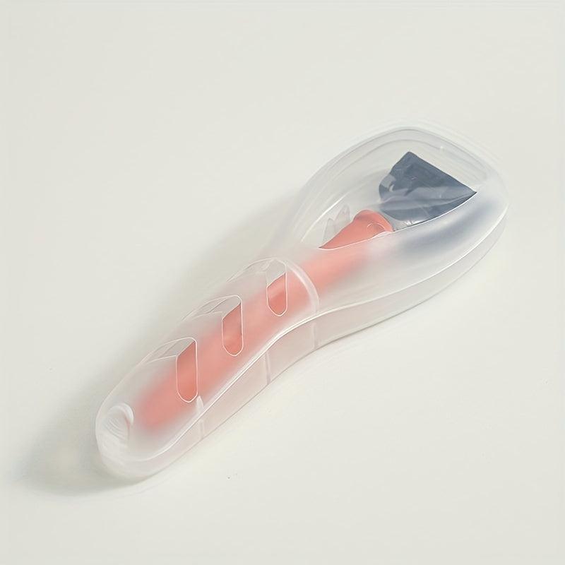 Plastic Travel Razor Case Portable Holder Container Storage