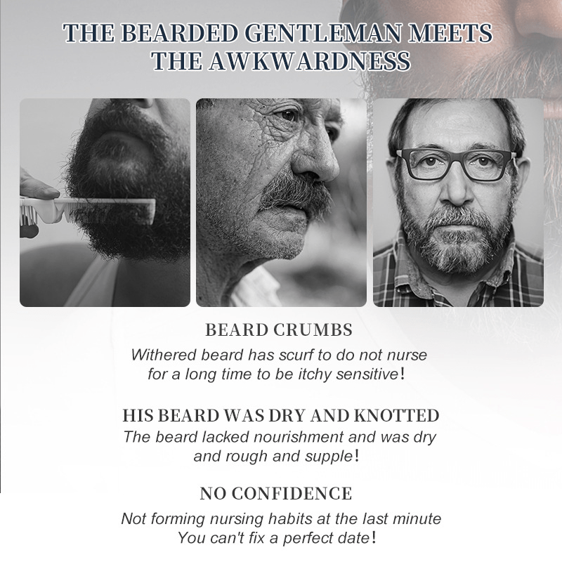Beard Cream Moisturizer Balm For Softened Beard Care 30g
