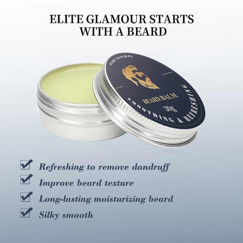 Beard Cream Moisturizer Balm For Softened Beard Care 30g