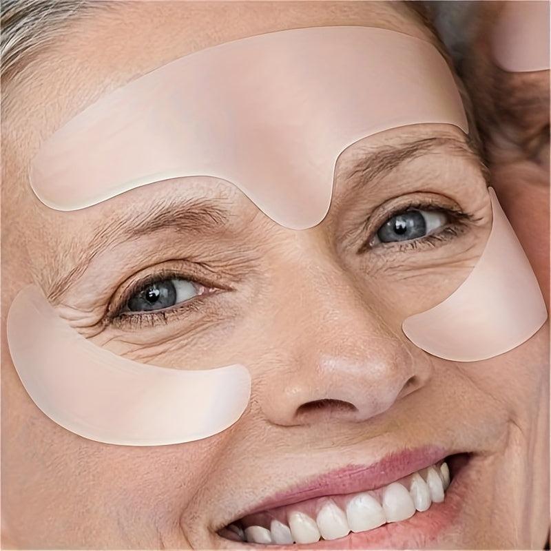 5pcs Silicone Smoothing Forehead Sticker Pad