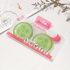 2pcs Gel Eye Masks For Dark Circles - Reusable Cooling Eye Pads