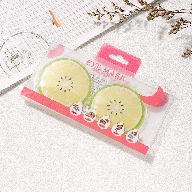2pcs Gel Eye Masks For Dark Circles - Reusable Cooling Eye Pads