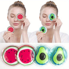 2pcs Gel Eye Masks For Dark Circles - Reusable Cooling Eye Pads