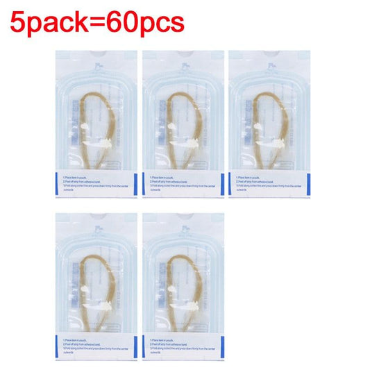 120Pcs Protein Thread No Needle Golden Collagen Facial Lift Tightening