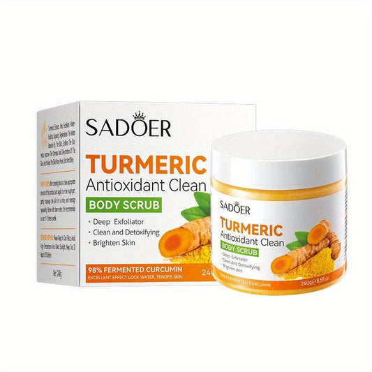 Turmeric Body Scrub Facial And Body Spot Remover 240g