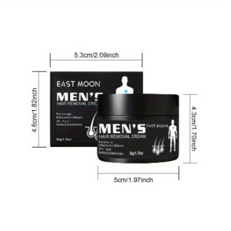 Men's Hair Removal Cream Gentle on Skin Beard Armpit Leg Chest 50g