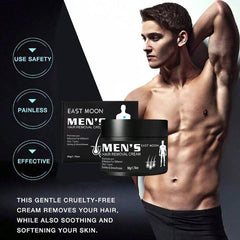Men's Hair Removal Cream Gentle on Skin Beard Armpit Leg Chest 50g