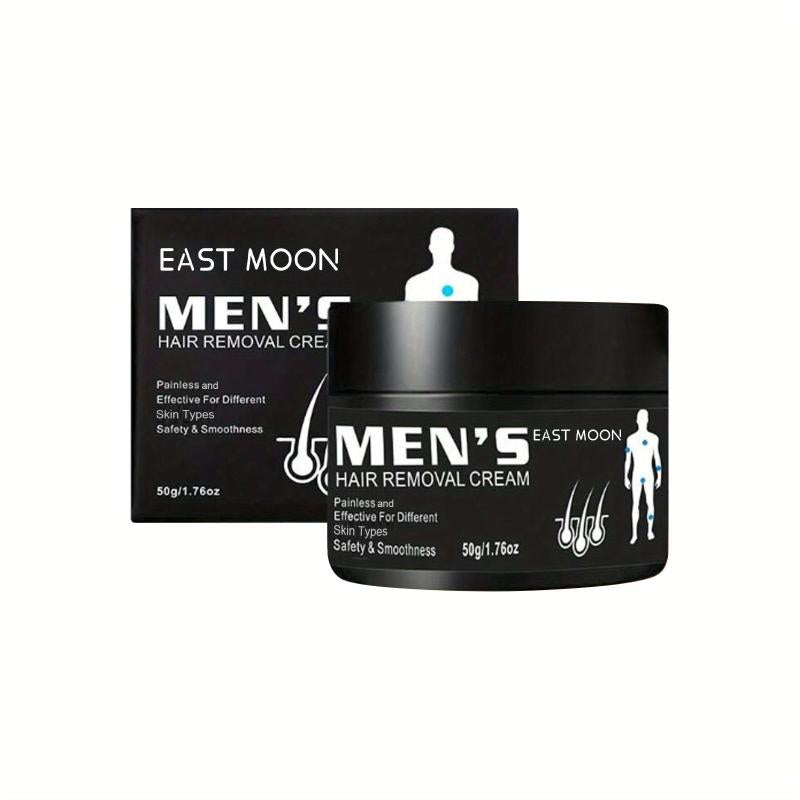 Men's Hair Removal Cream Gentle on Skin Beard Armpit Leg Chest 50g