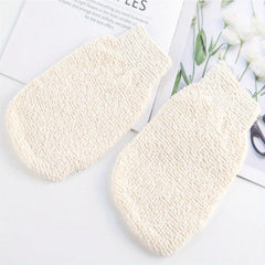 4pcs Exfoliating Bath Shower Mitt Scrubbing Glove