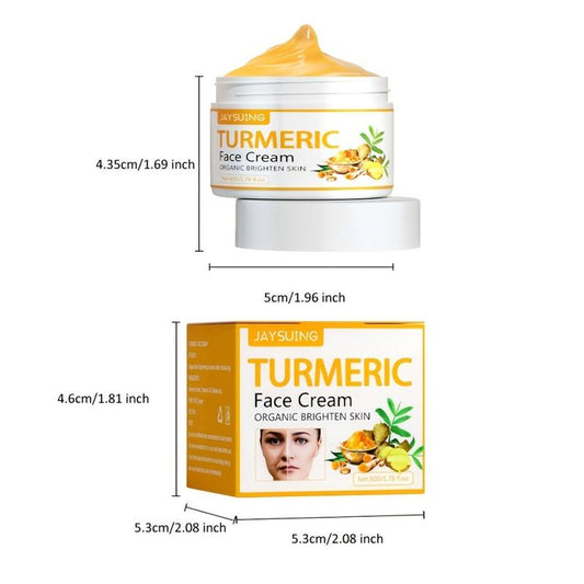 Turmeric Skin Care Cream Improves Skin Elasticity